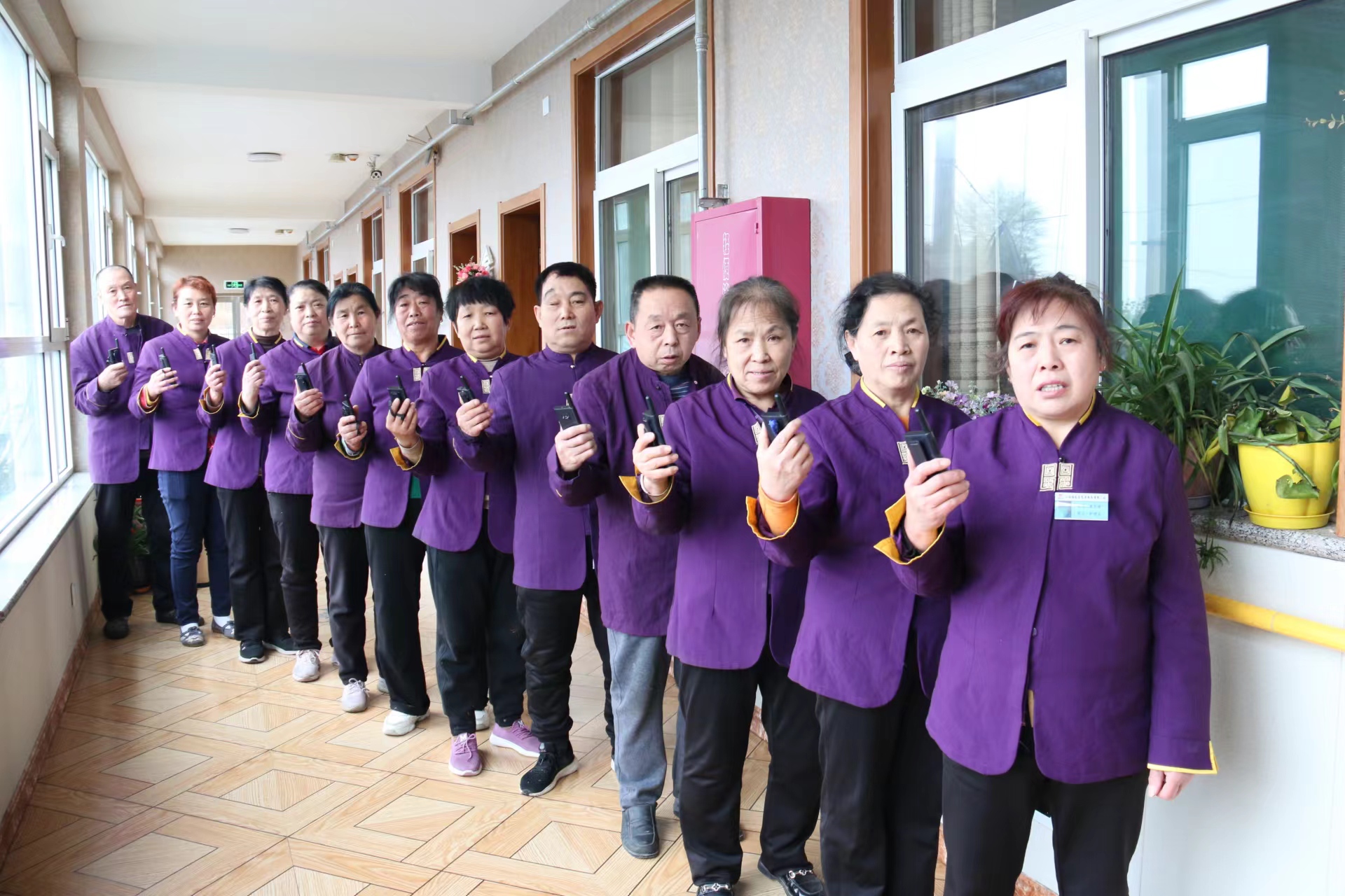 全院工作人員無線對講系統(tǒng)